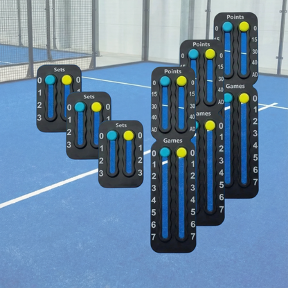 FlowScore™ Padel Scoreteller 3-pack