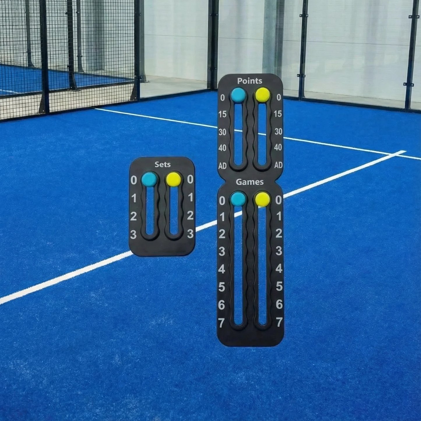 FlowScore™ Padel Scoreteller 3-pack