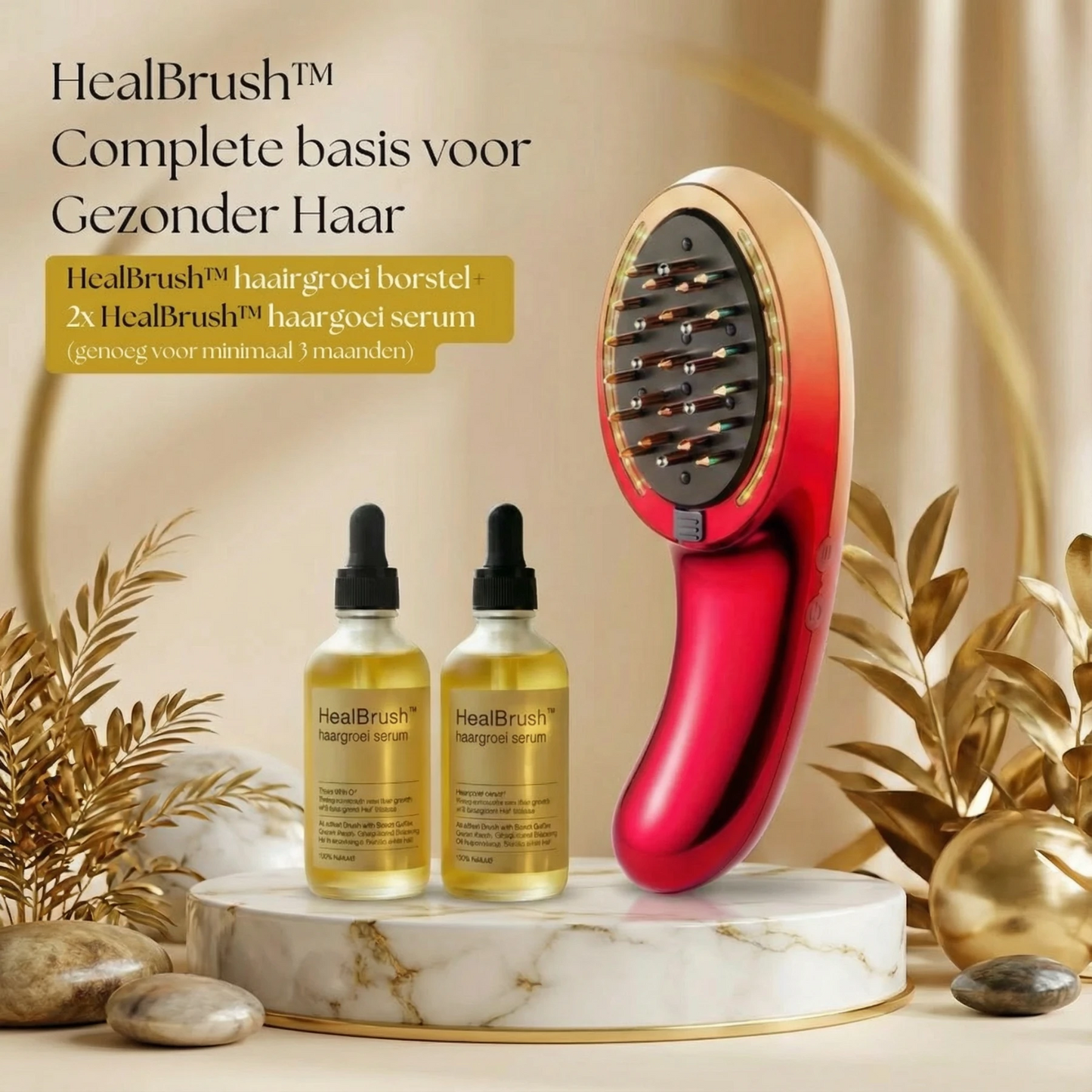 HealBrush™ Complete basis voor Gezonder Haar