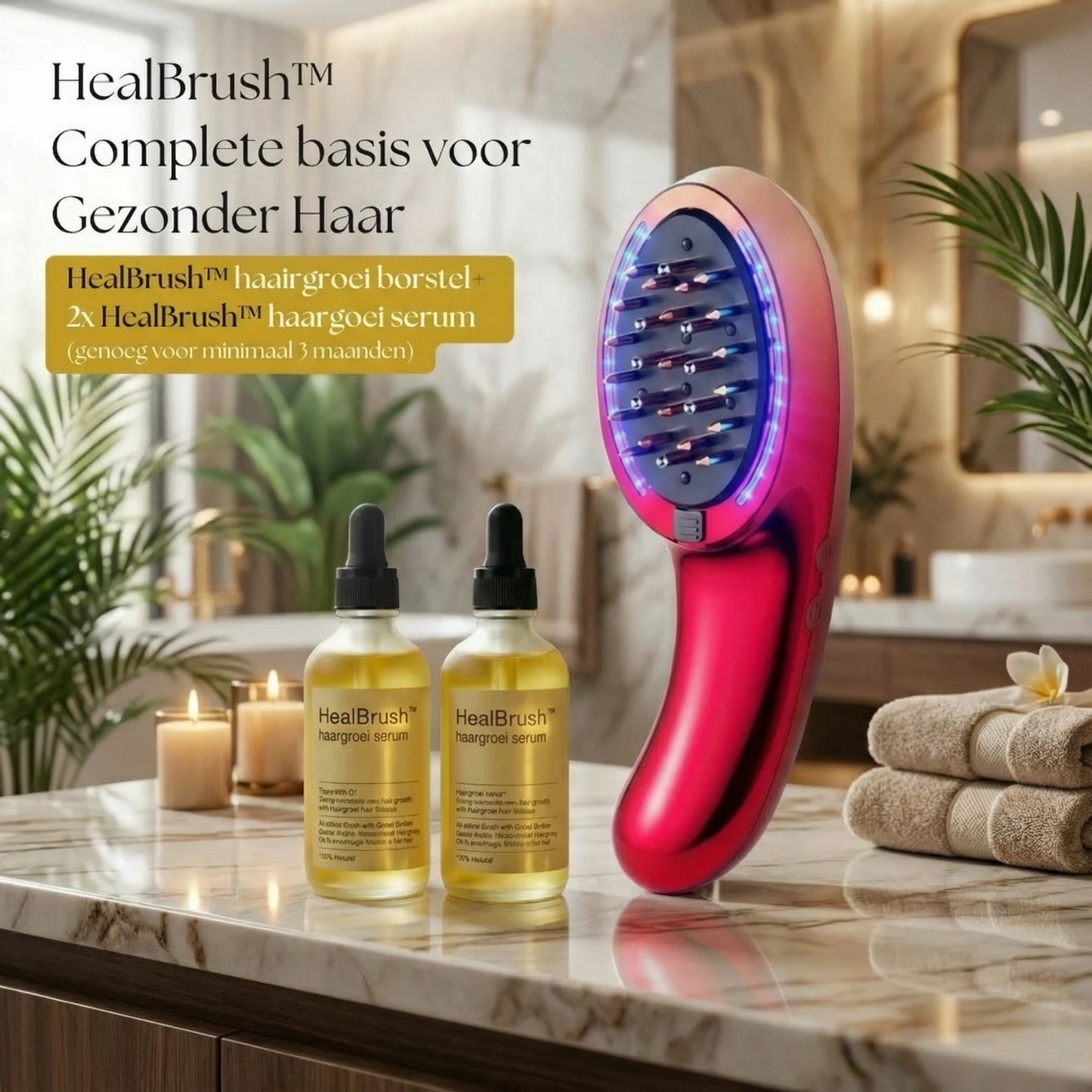HealBrush™ Complete basis voor Gezonder Haar